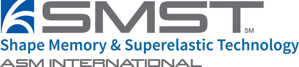 SMST Shape Memory and Superelastic Technology ASM International logo