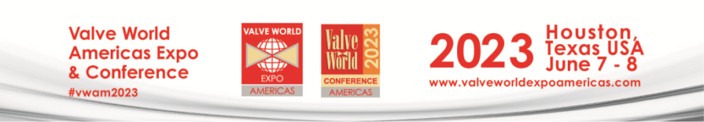 Valve World Americas 2023 email badge graphic