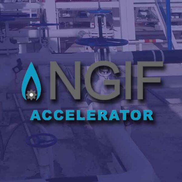 NGIF Accelerator news header with blue industrial background