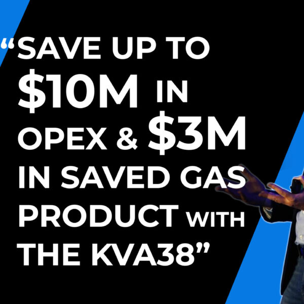 Save up to ten million dollars OPEX with KVA38 promotional graphic